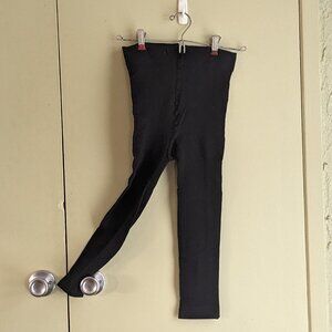 Snag capri tights, black, size F